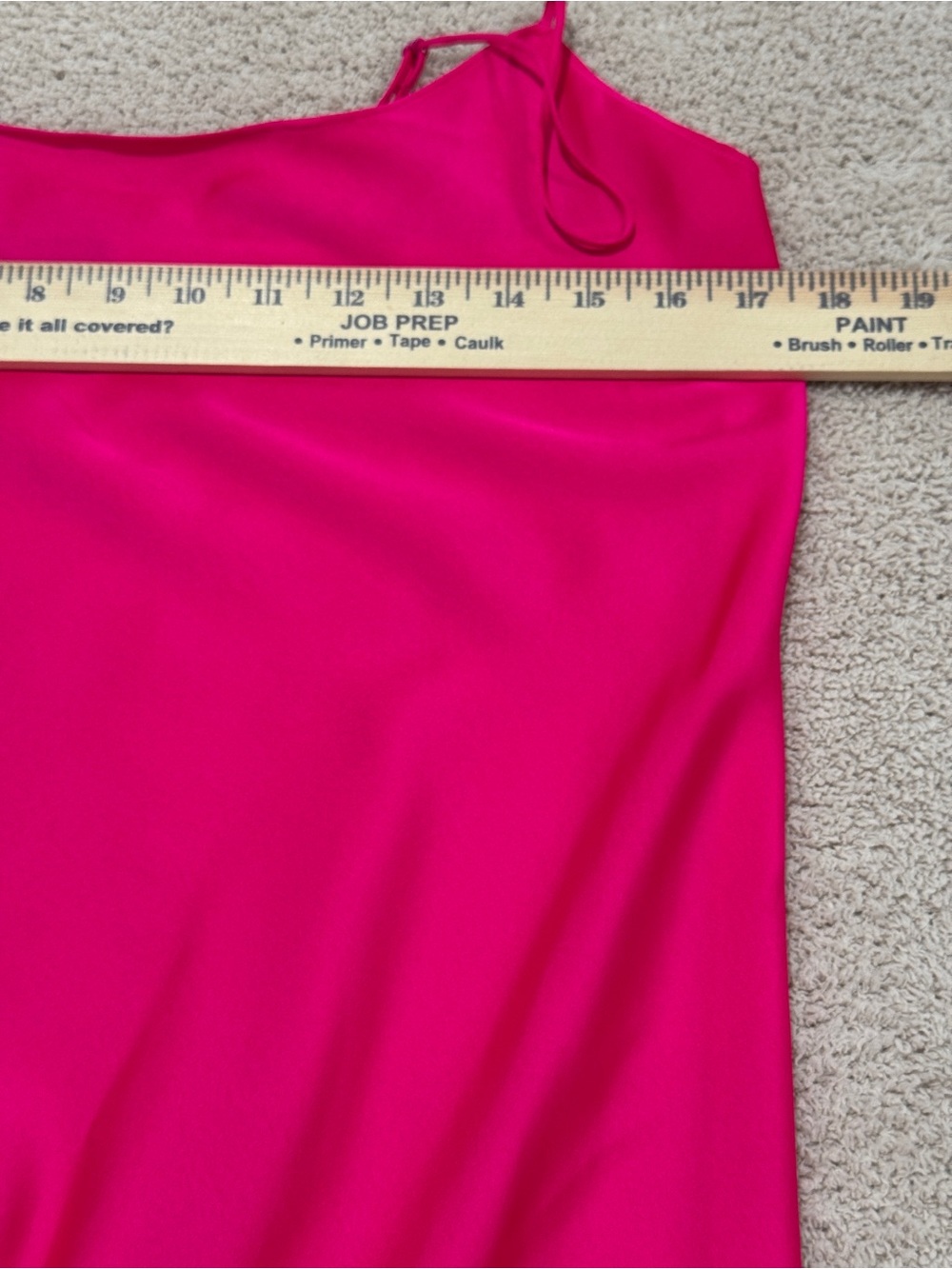 J.Crew Vibrant Pink Slip Dress Size 6 - Picture 6 of 7